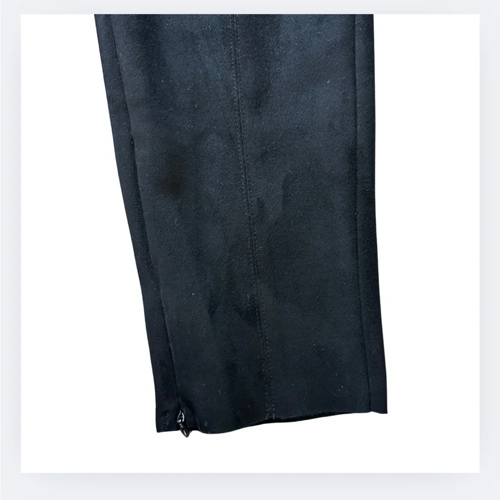 Zara Faux Suede Black Leggings - Picture 3 of 7